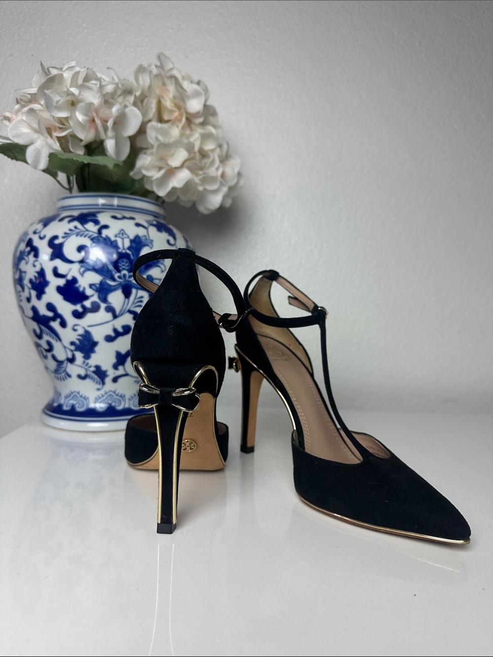 Tory Burch Belleville Bow T-Strap Pumps